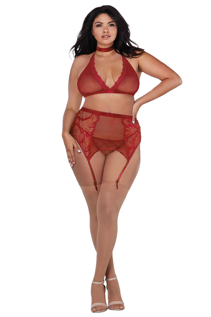 Netz-Set DR11776 garnet Dreamgirl