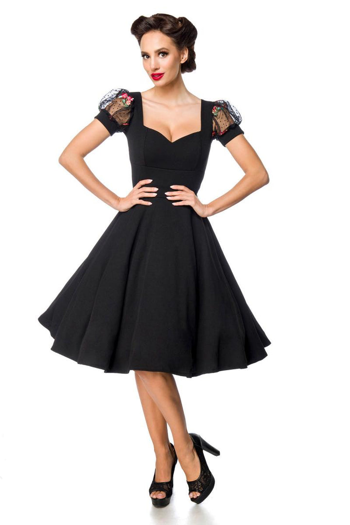 Kleid mit Puffärmeln Belsira