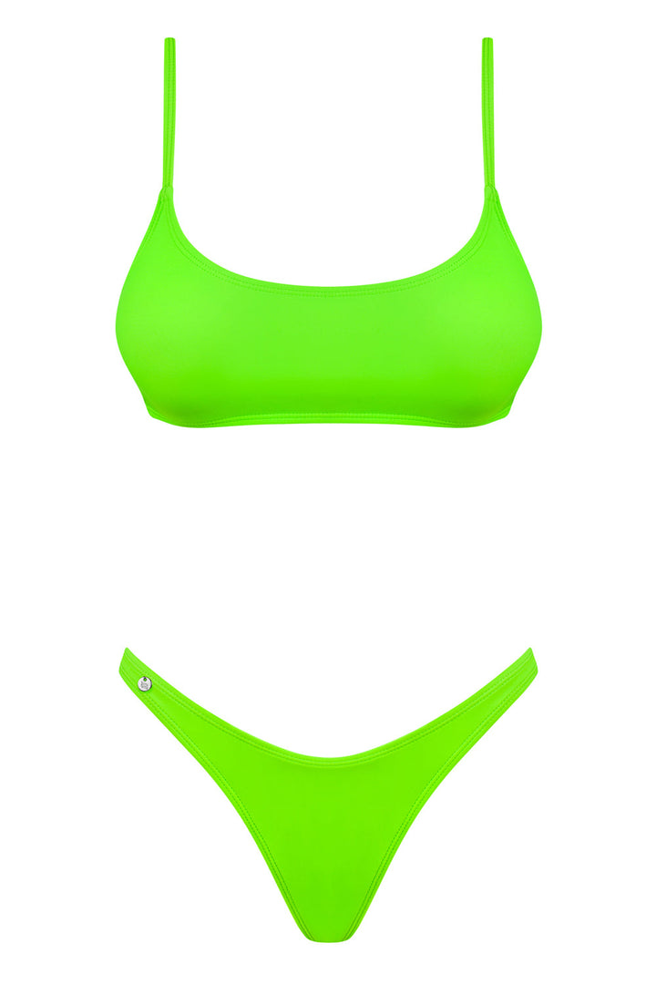 Bikini Mexico Beach neongrün Obsessive