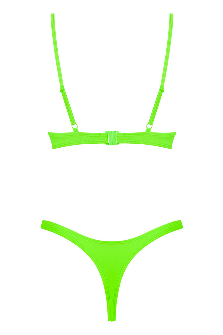 Bikini Mexico Beach neongrün Obsessive