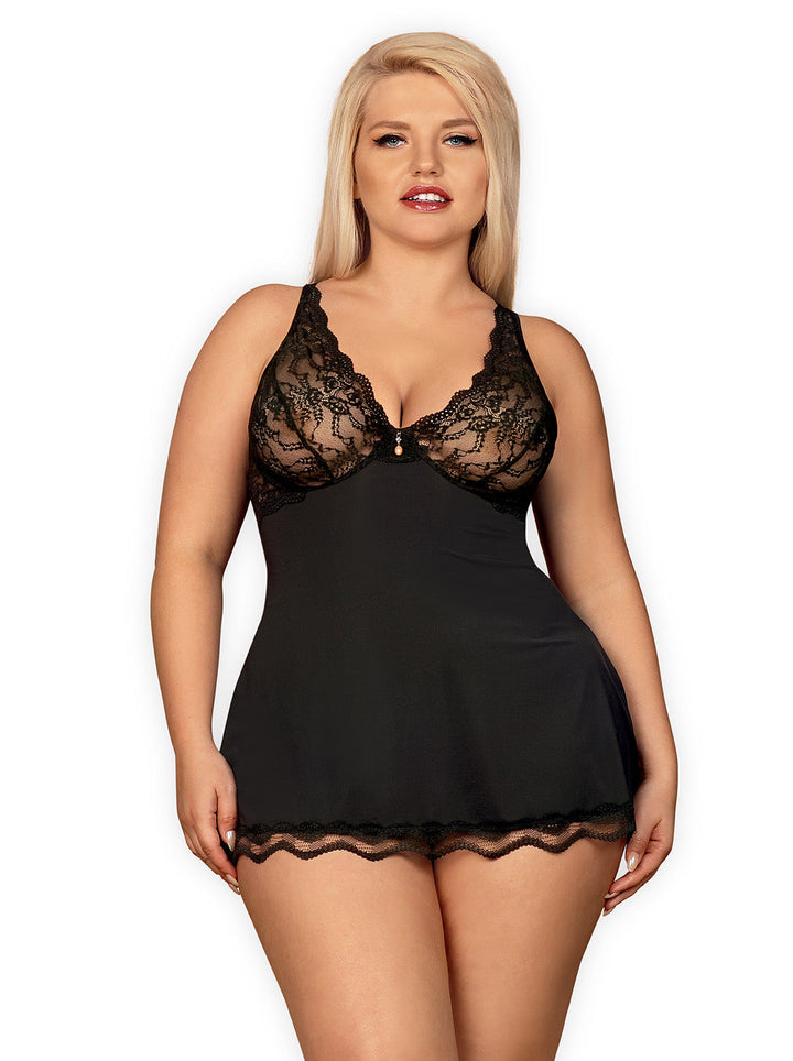 Luvae Babydoll schwarz Obsessive