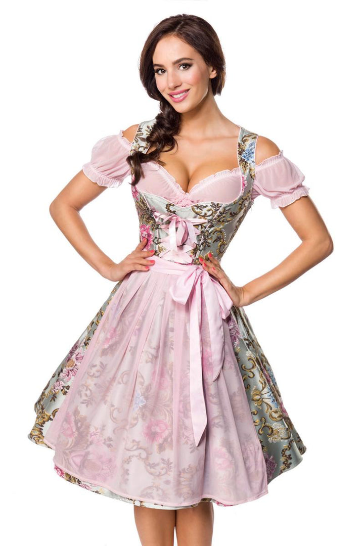 Premium Brokat-Dirndl inkl. Bluse Dirndline