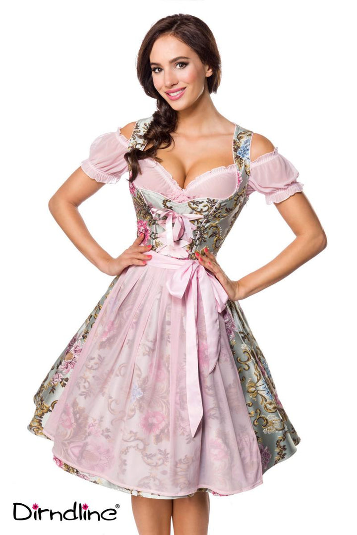 Premium Brokat-Dirndl inkl. Bluse Dirndline