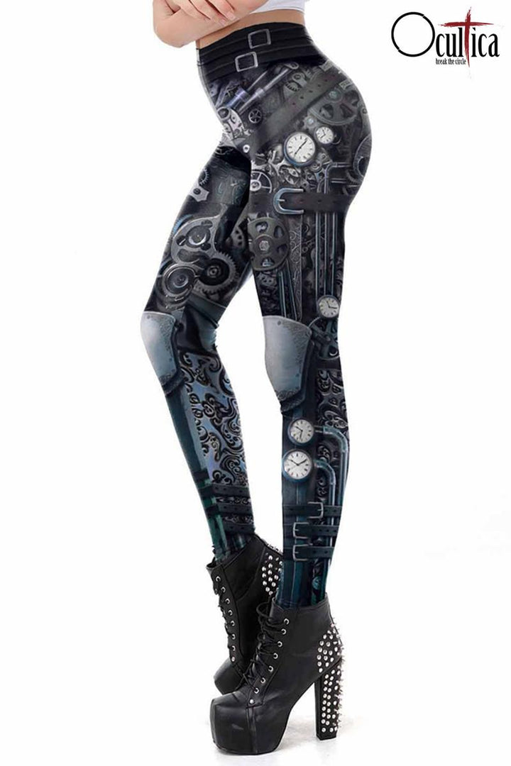 Steampunk Leggings Ocultica