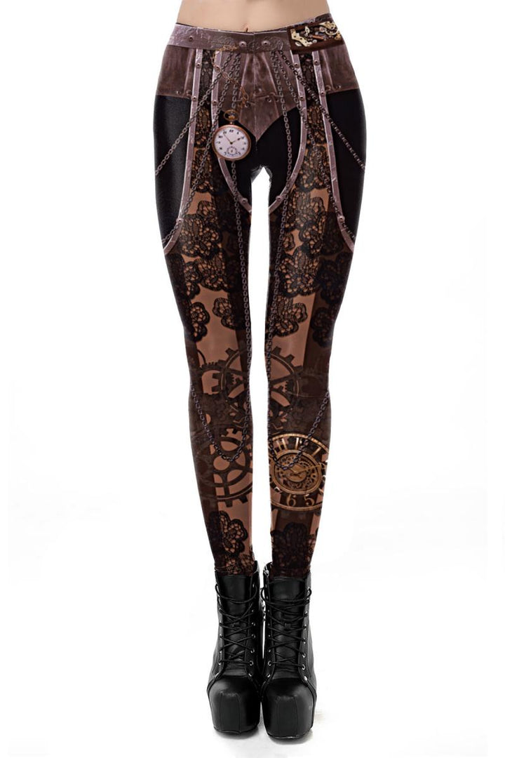 Steampunk Leggings Ocultica