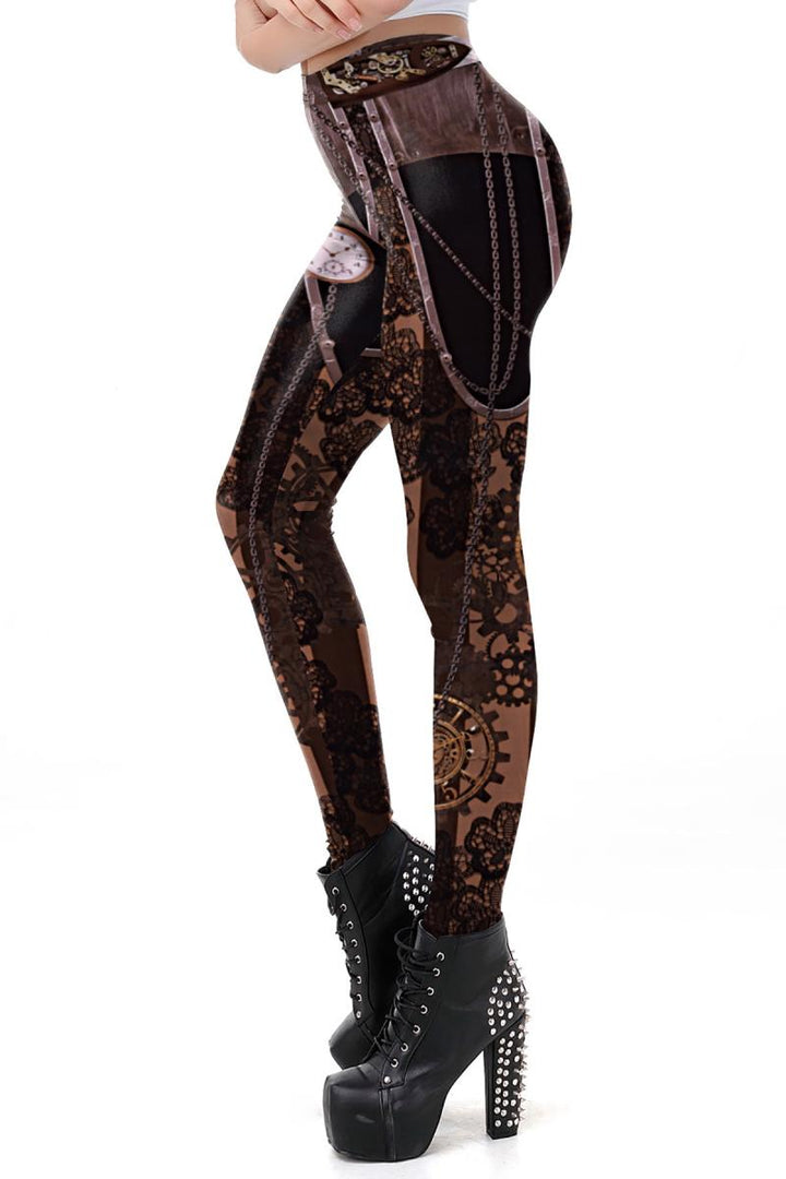 Steampunk Leggings Ocultica