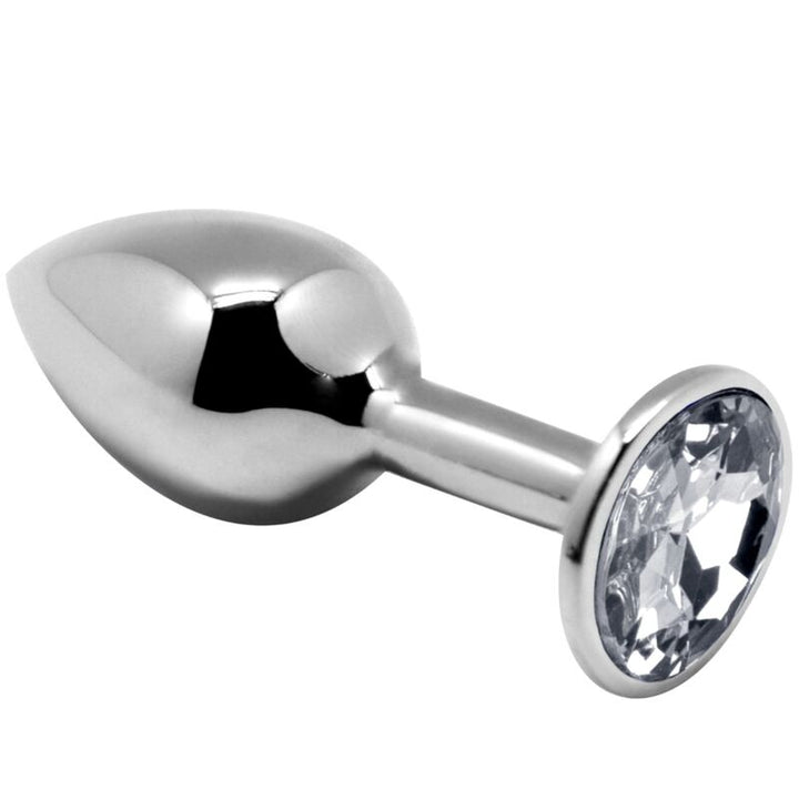 ALIVE - ANAL PLEASURE MINI PLUG METALL WEISS GRÖSSE L ALIVE